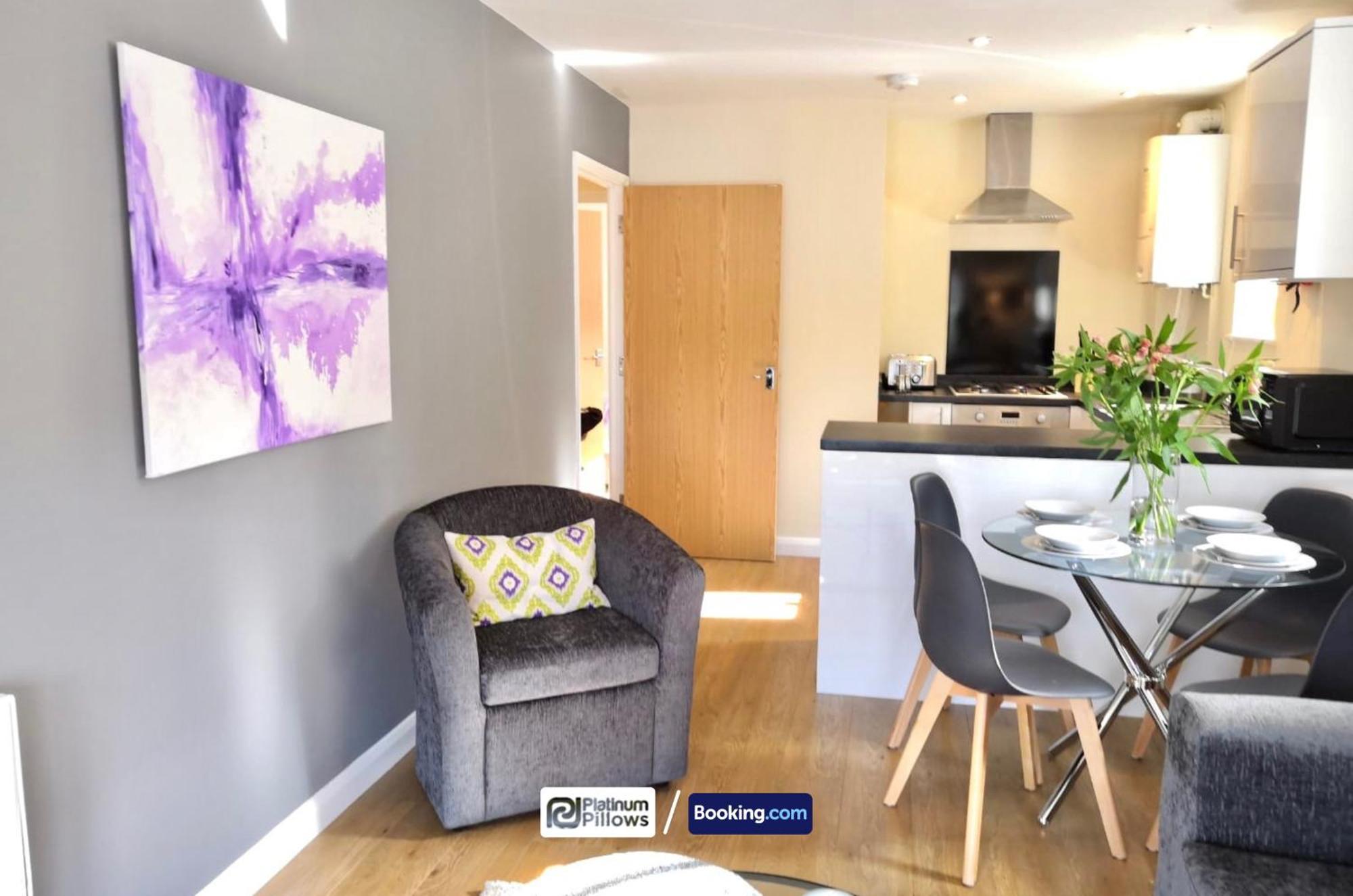 Modern Oxford 2 Bedroom Apartments, Near Headington Hospital, Families & Contractor Accommodation With Parking 外观 照片